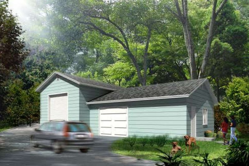 Architectural House Design - Traditional Exterior - Front Elevation Plan #1-1146
