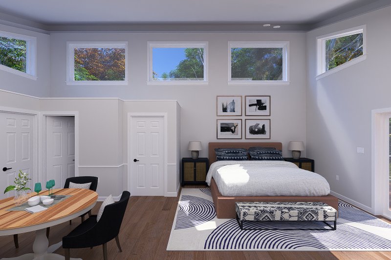 House Design - Interior - Other 3 for Modern House Plan #1060-283, 1.5 bath