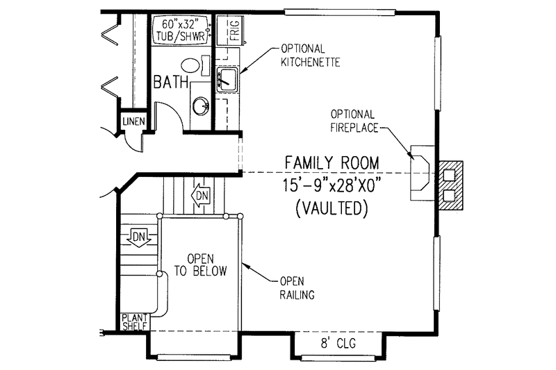 Dream House Plan - Floor Plan - Other Floor for Victorian House Plan #11-254 - 4 bed, 2.5 bath
