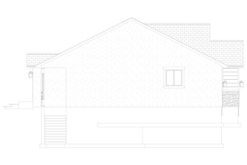 House Plan Design - Exterior - Other Elevation 1 for Craftsman House Plan #1060-198 - 3 bed, 2 bath