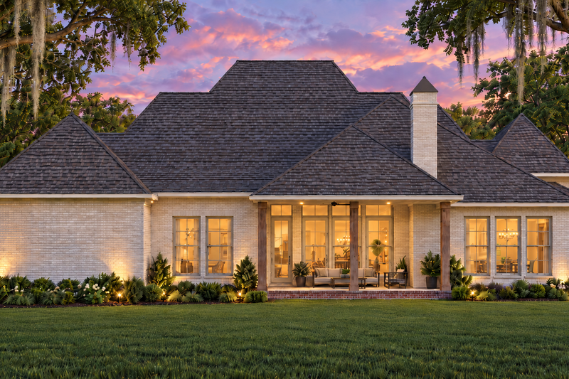 Architectural House Design - Exterior - Rear Elevation for Southern House Plan #1074-141 - 4 bed, 4.5 bath