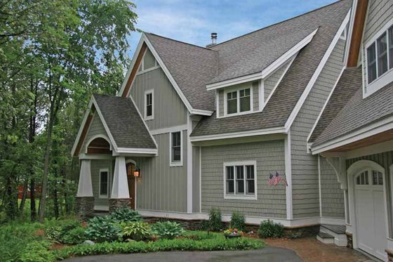 Exterior - Front Elevation 5 for Craftsman House Plan #928-54 - 3 bed, 3.5 bath