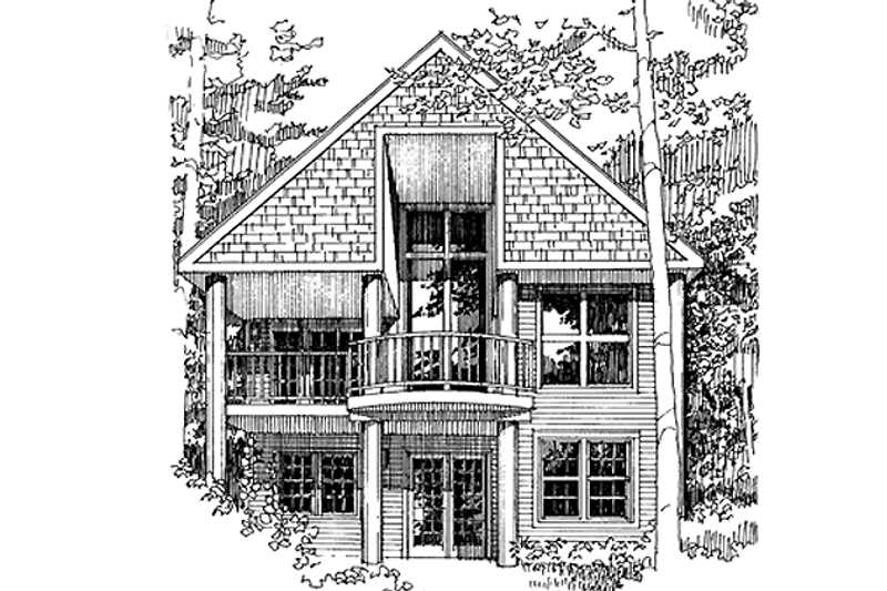 House Plan Design - Prairie Exterior - Front Elevation Plan #965-7