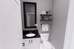 Interior - Bathroom 1 for Farmhouse House Plan #51-1327 - 3 bed, 2.5 bath