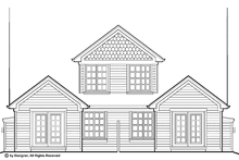 Bungalow Style House Plan - 2 Beds 1.5 Baths 2394 Sq/Ft Plan #48-755