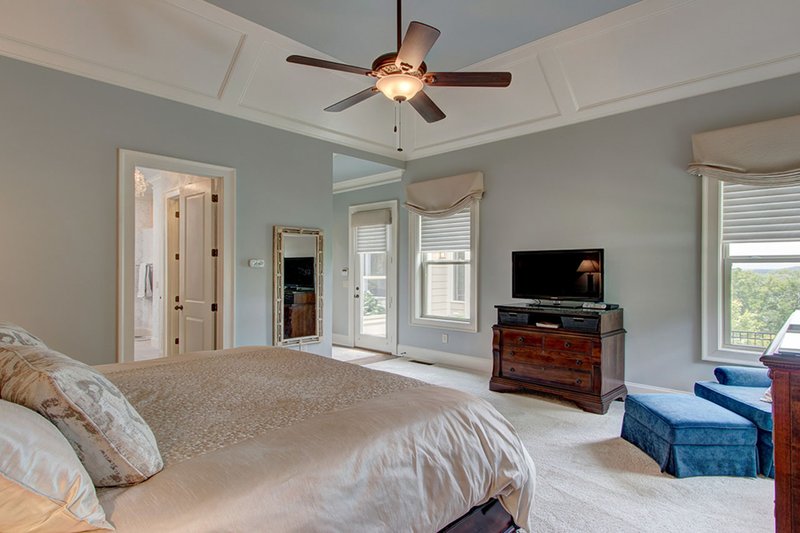 Home Plan - Interior - Master Bedroom for Ranch House Plan #437-89 - 3 bed, 3.5 bath