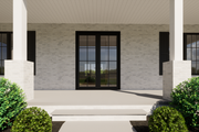 Country Style House Plan - 4 Beds 2.5 Baths 3052 Sq/Ft Plan #1116-35 Exterior 
