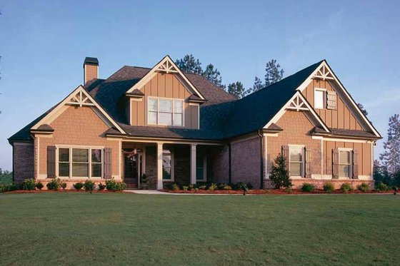 Exterior - Front Elevation 3 for Country House Plan #927-287 - 3 bed, 2.5 bath