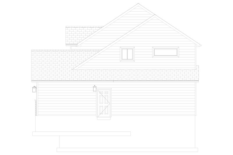 House Plan Design - Exterior - Other Elevation for Farmhouse House Plan #1060-239 - 3 bed, 2.5 bath