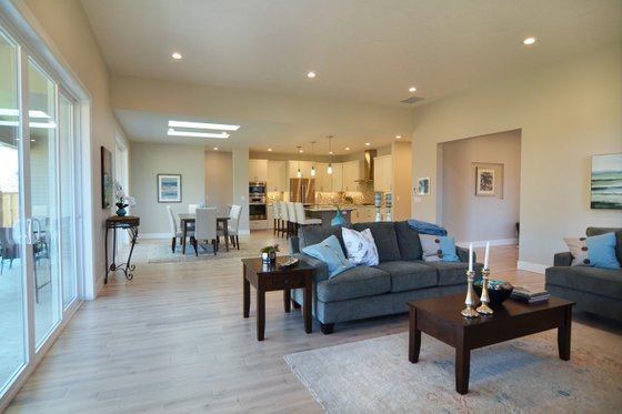 Interior - Other 2 for Prairie House Plan #124-1195 - 3 bed, 2 bath