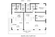 Contemporary Style House Plan - 2 Beds 2 Baths 1402 Sq/Ft Plan #932-364 