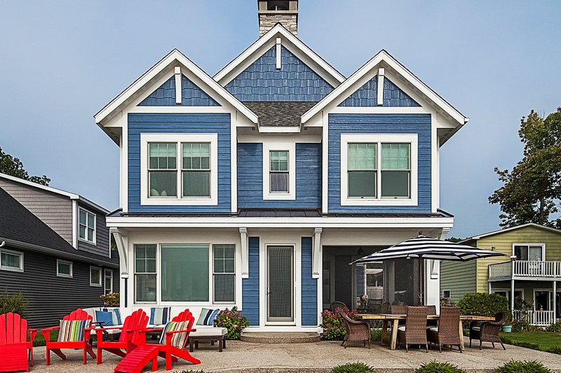 Architectural House Design - Cottage Exterior - Rear Elevation Plan #928-403