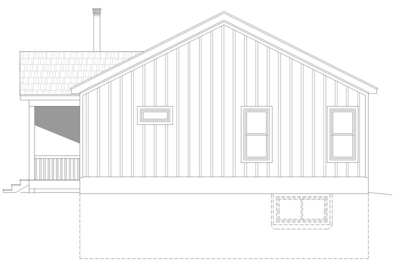 Dream House Plan - Exterior - Other Elevation 1 for Country House Plan #932-602 - 3 bed, 2.5 bath