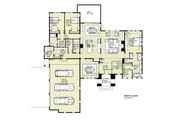 Tudor Style House Plan - 5 Beds 3.5 Baths 4127 Sq/Ft Plan #901-119 