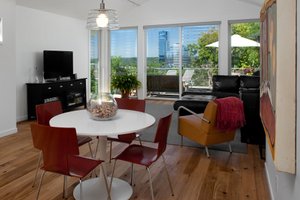 Contemporary style home design, kitchen