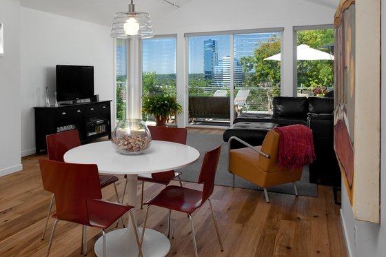 Contemporary style home design, kitchen