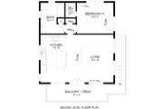 Beach Style House Plan - 1 Beds 1 Baths 735 Sq/Ft Plan #932-1138 