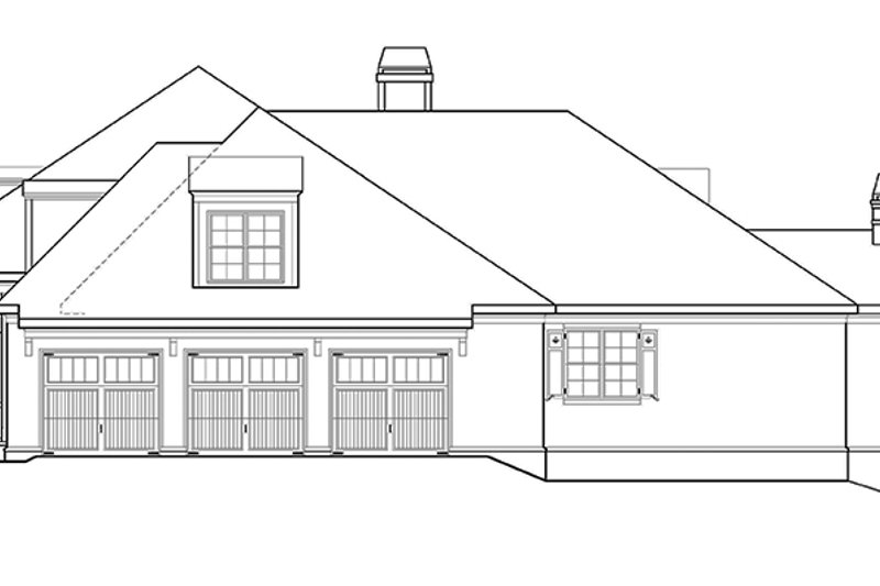 Architectural House Design - Exterior - Other Elevation for Country House Plan #927-409 - 4 bed, 3.5 bath