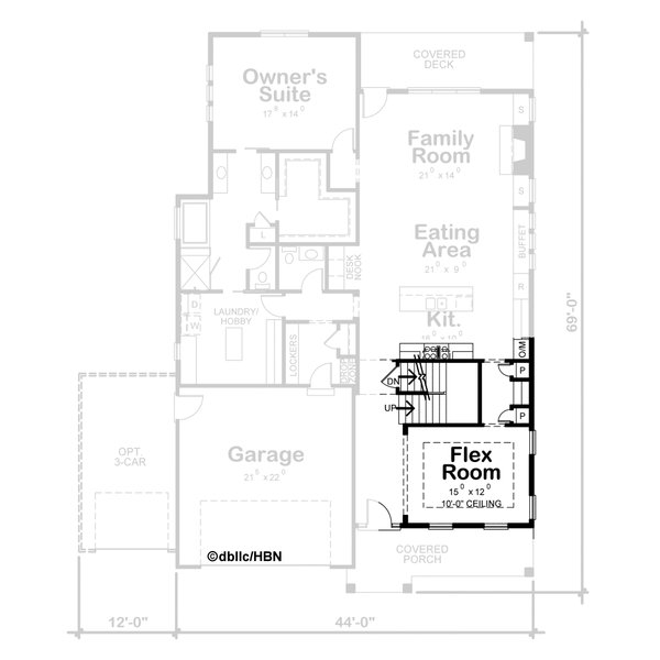 Dream House Plan - Craftsman Floor Plan - Other Floor Plan #20-2571