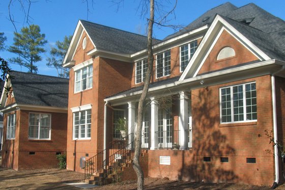 Exterior - Rear Elevation for Classical House Plan #1054-63 - 4 bed, 4 bath
