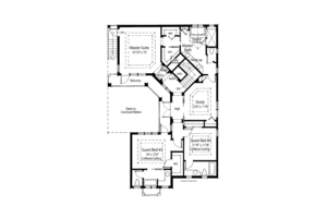 Floor Plan - Upper Floor for Country House Plan #938-9 - 4 bed, 4.5 bath