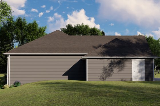 Exterior - Other Elevation 1 for Ranch House Plan #1064-82 - 4 bed, 2.5 bath