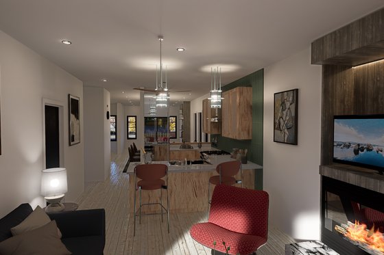 Interior - Kitchen for Cottage House Plan #1101-5 - 3 bed, 2.5 bath