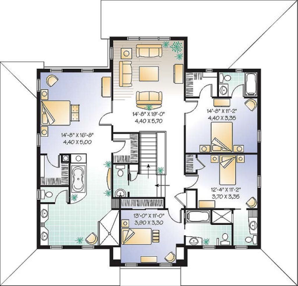 Farmhouse Style House Plan 4 Beds 4 5 Baths 3621 Sq Ft Plan 23 669 Builderhouseplans Com Farmhouse Style House Plan 4 Beds 4 5 Baths 3621 Sq Ft Plan 23 669 Builderhouseplans Com