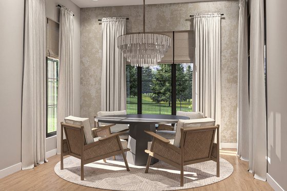 Interior - Dining Room 1 for Modern House Plan #455-369 - 3 bed, 2.5 bath