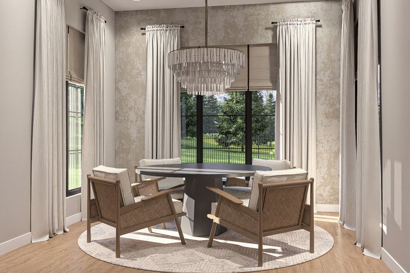 House Design - Interior - Dining Room 1 for Modern House Plan #455-369 - 3 bed, 2.5 bath