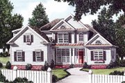 Colonial Style House Plan - 3 Beds 2.5 Baths 1963 Sq/Ft Plan #927-606 Exterior 