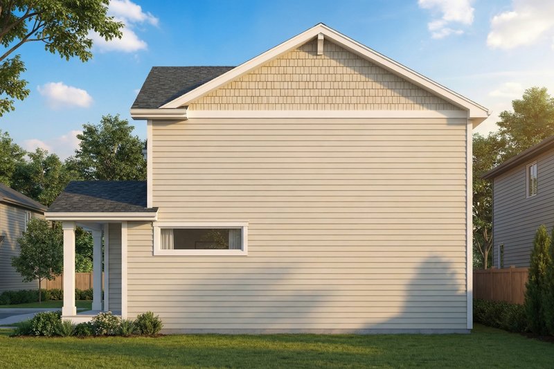 Dream House Plan - Exterior - Other Elevation 1 for Craftsman House Plan #112-318 - 3 bed, 2.5 bath
