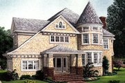 Craftsman Style House Plan - 4 Beds 4.5 Baths 3809 Sq/Ft Plan #410-3581 