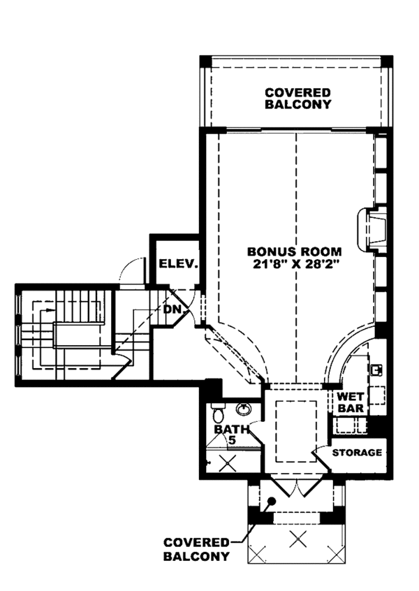 Home Plan - Mediterranean Floor Plan - Other Floor Plan #1017-98