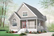 Country Style House Plan - 2 Beds 2 Baths 1561 Sq/Ft Plan #23-2403 
