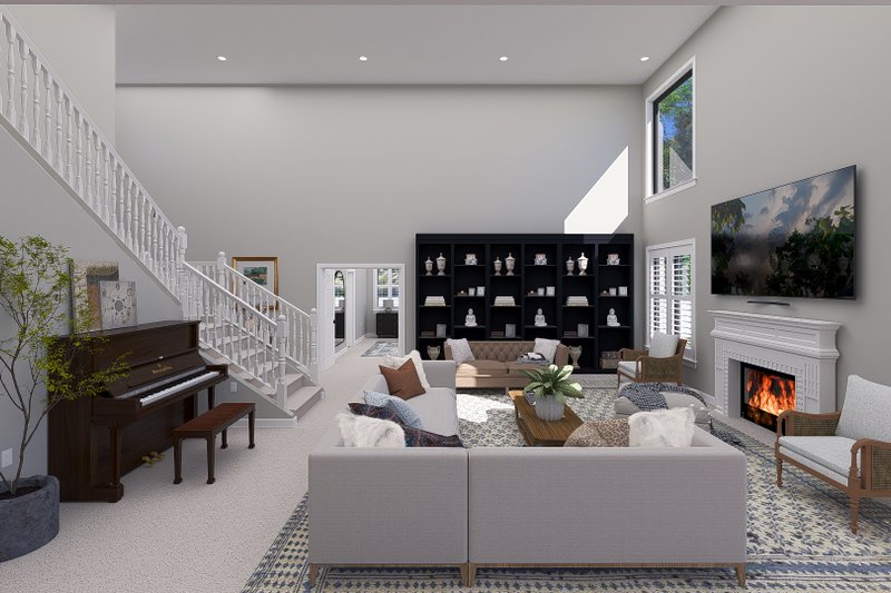Home Plan - Interior - Family Room 4 for Traditional House Plan #1060-269 - 3 bed, 2.5 bath