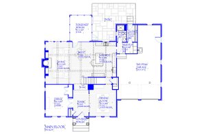 Floor Plan - Main Floor for Traditional House Plan #901-142 - 4 bed, 3.5 bath