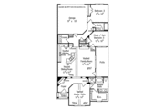 Ranch Style House Plan - 3 Beds 2 Baths 1644 Sq/Ft Plan #927-302 