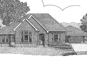 Dream House Plan - Country Exterior - Front Elevation Plan #968-10