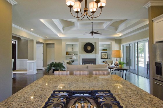 Interior - Family Room for Country House Plan #938-64 - 3 bed, 2.5 bath