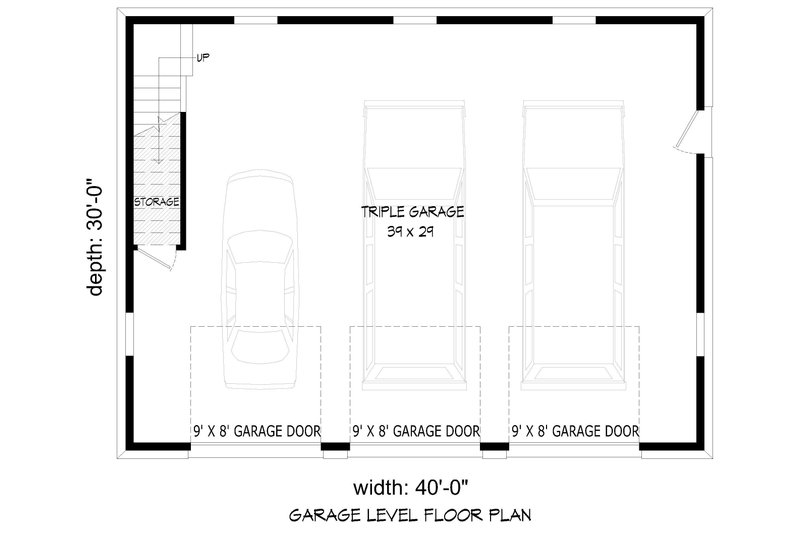Home Plan - Floor Plan - Main Floor for Country House Plan #932-1258, 0 bath