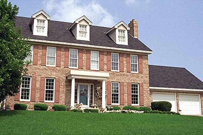 Home Plan - Classical Exterior - Front Elevation Plan #51-873
