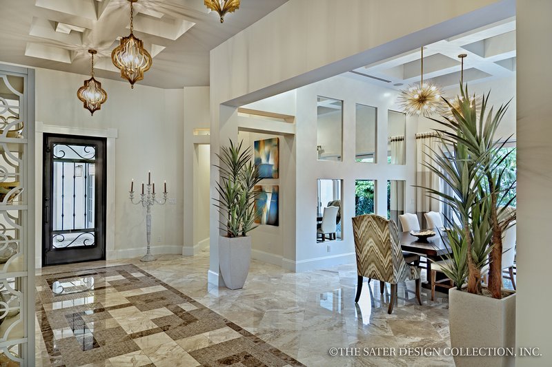 House Plan Design - Interior - Entry for Mediterranean House Plan #930-444 - 3 bed, 3.5 bath