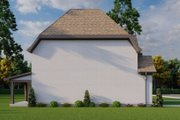 European Style House Plan - 4 Beds 4 Baths 3422 Sq/Ft Plan #17-3400 Exterior 