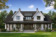 Farmhouse Style House Plan - 5 Beds 4.5 Baths 3482 Sq/Ft Plan #51-1242 