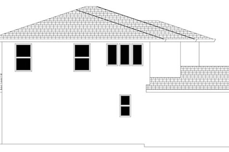 House Plan Design - Exterior - Other Elevation 1 for Contemporary House Plan #943-49 - 4 bed, 2.5 bath