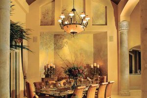 Interior - Dining Room for Mediterranean House Plan #930-327 - 5 bed, 5 bath