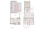 Farmhouse Style House Plan - 4 Beds 3 Baths 2831 Sq/Ft Plan #461-94 