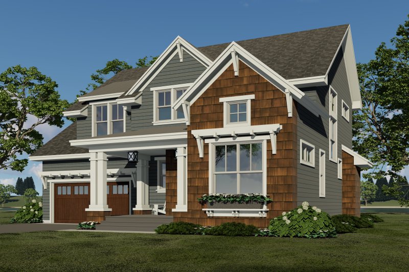 Home Plan - Exterior - Front Elevation 5 for Craftsman House Plan #51-1199 - 3 bed, 2.5 bath