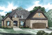 European Style House Plan - 3 Beds 2.5 Baths 2070 Sq/Ft Plan #17-2488 